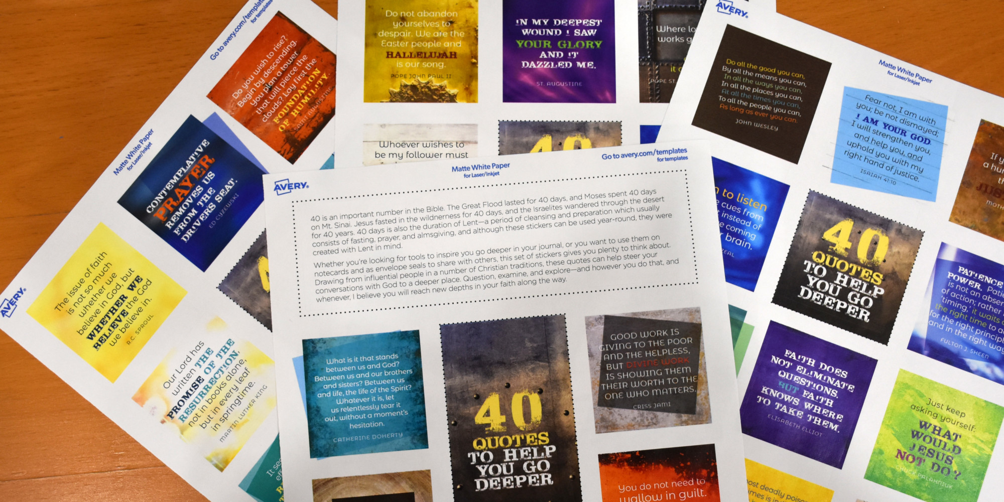 40 QUOTES stickers - Image 2