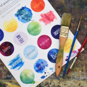 PALETTE OF PRAYER stickers