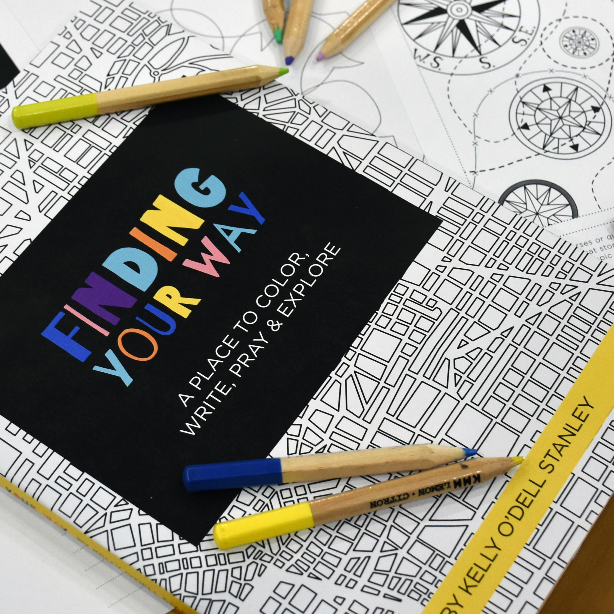 Finding Your Way Coloring Journal