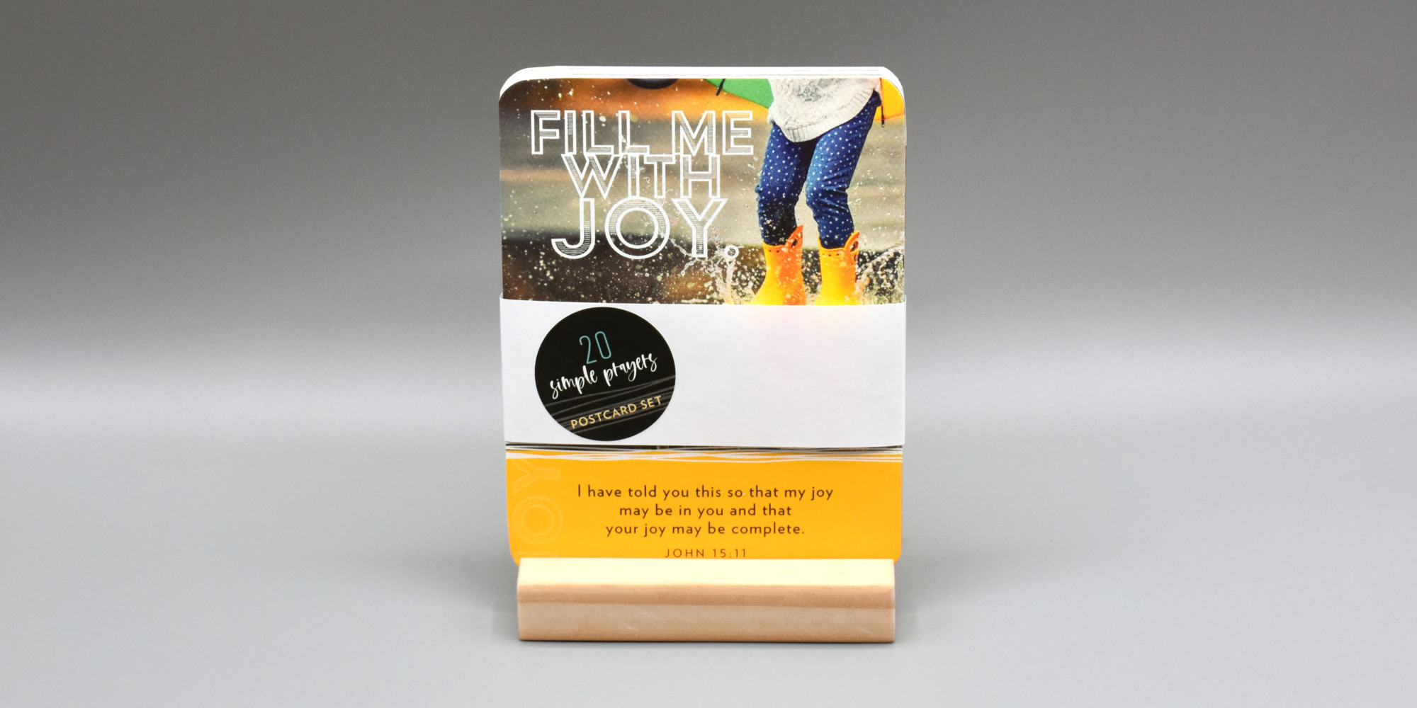 20 Simple Prayers Postcard Set & Stand - Image 6