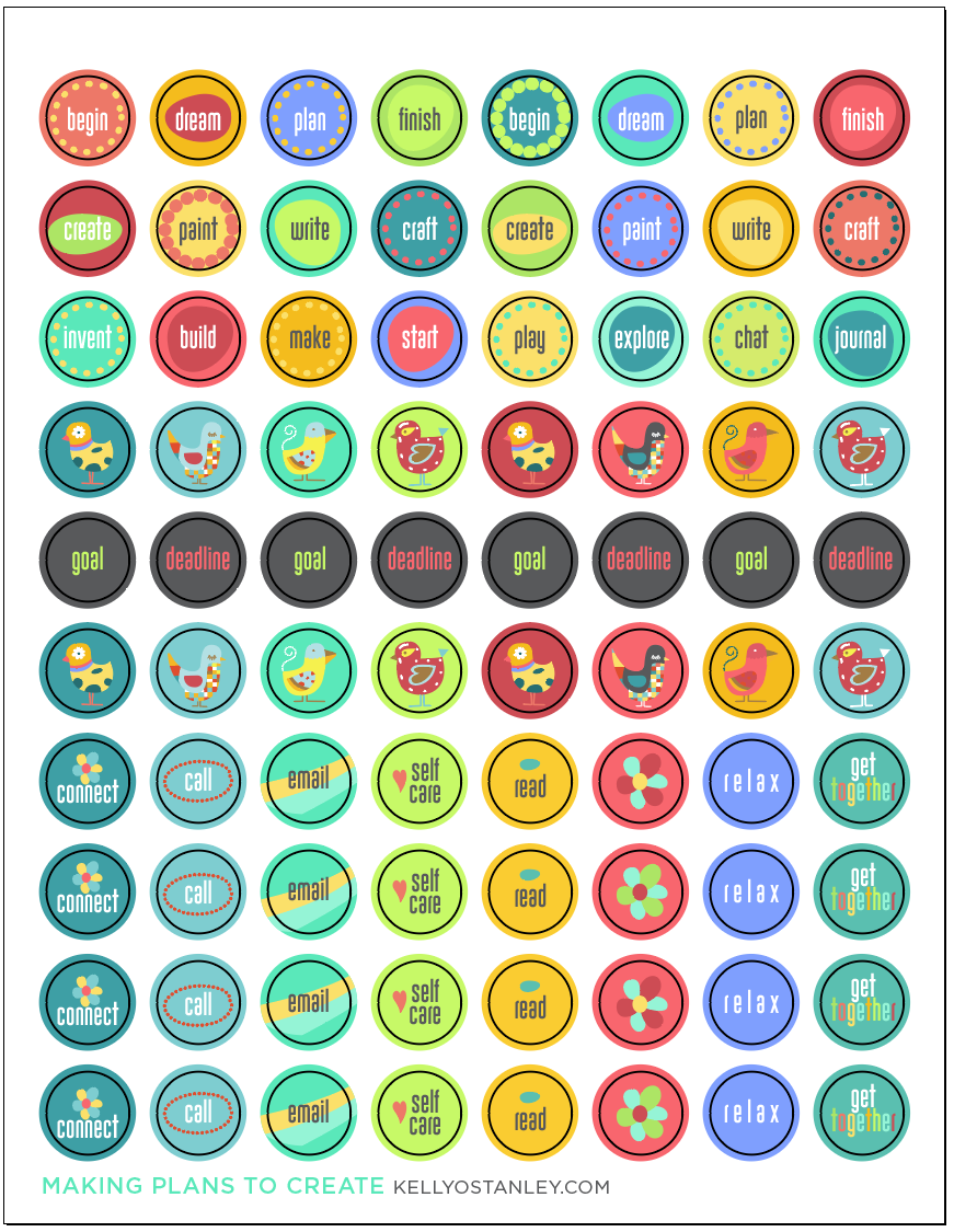 Creative Planner Sticker Set - Image 6