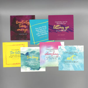 Creativity card set