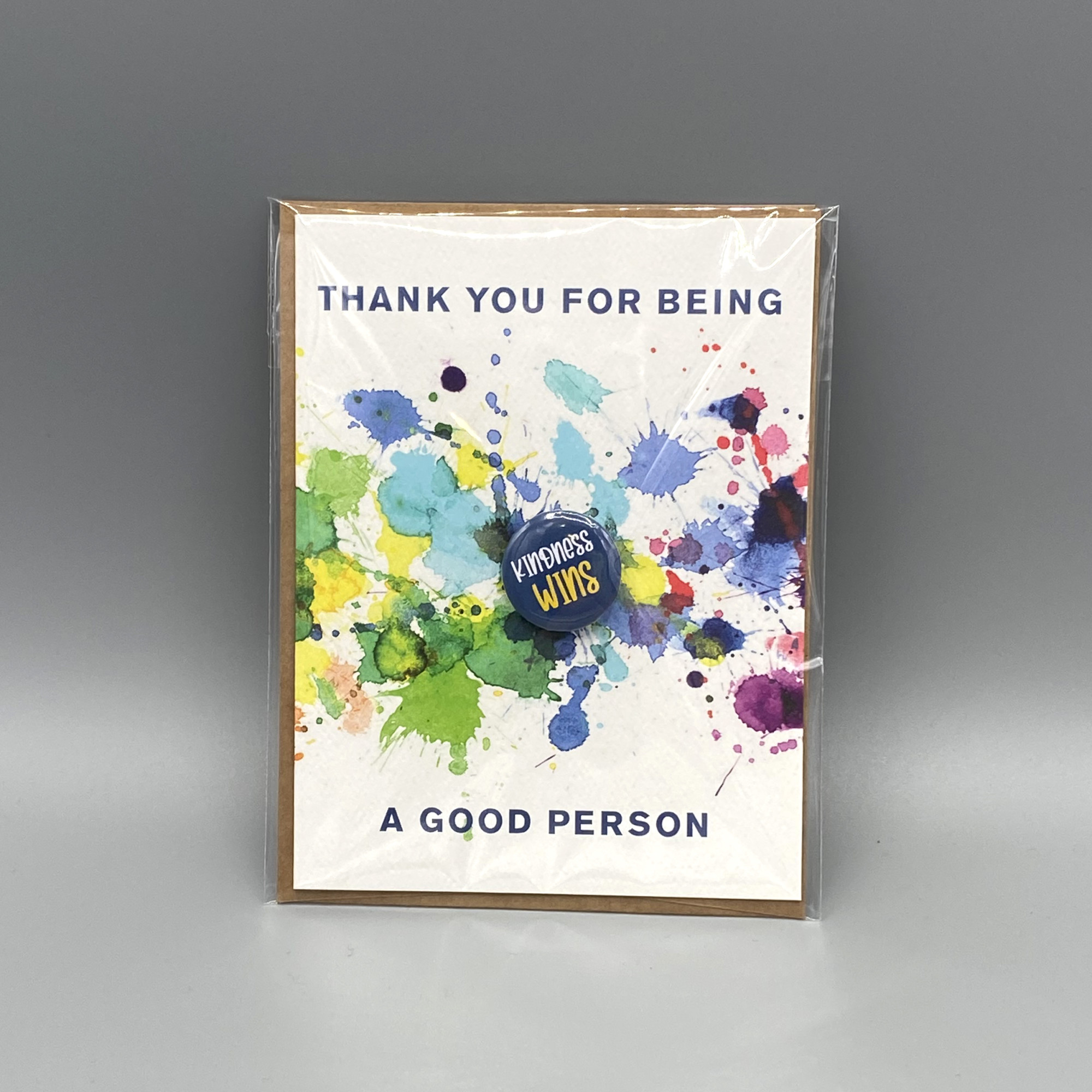 Kindness Wins button card - Image 2