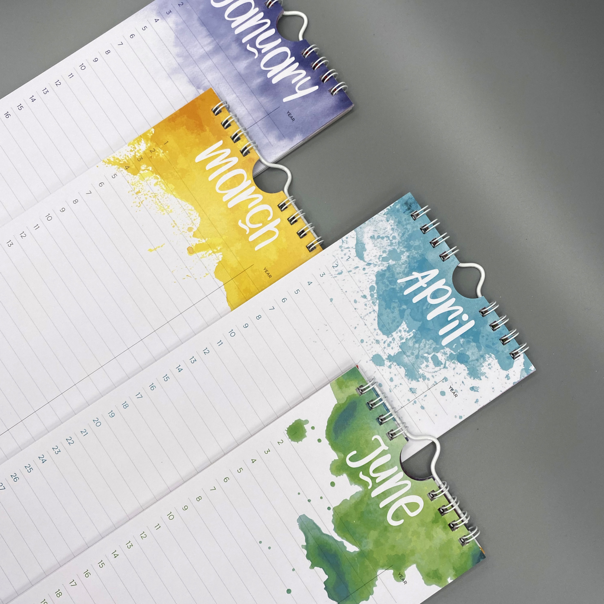 Colorful Celebrations Perpetual Birthday & Anniversary Calendar - Image 4