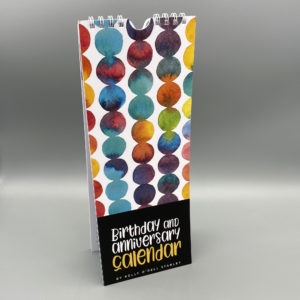 Colorful Celebrations Perpetual Birthday & Anniversary Calendar