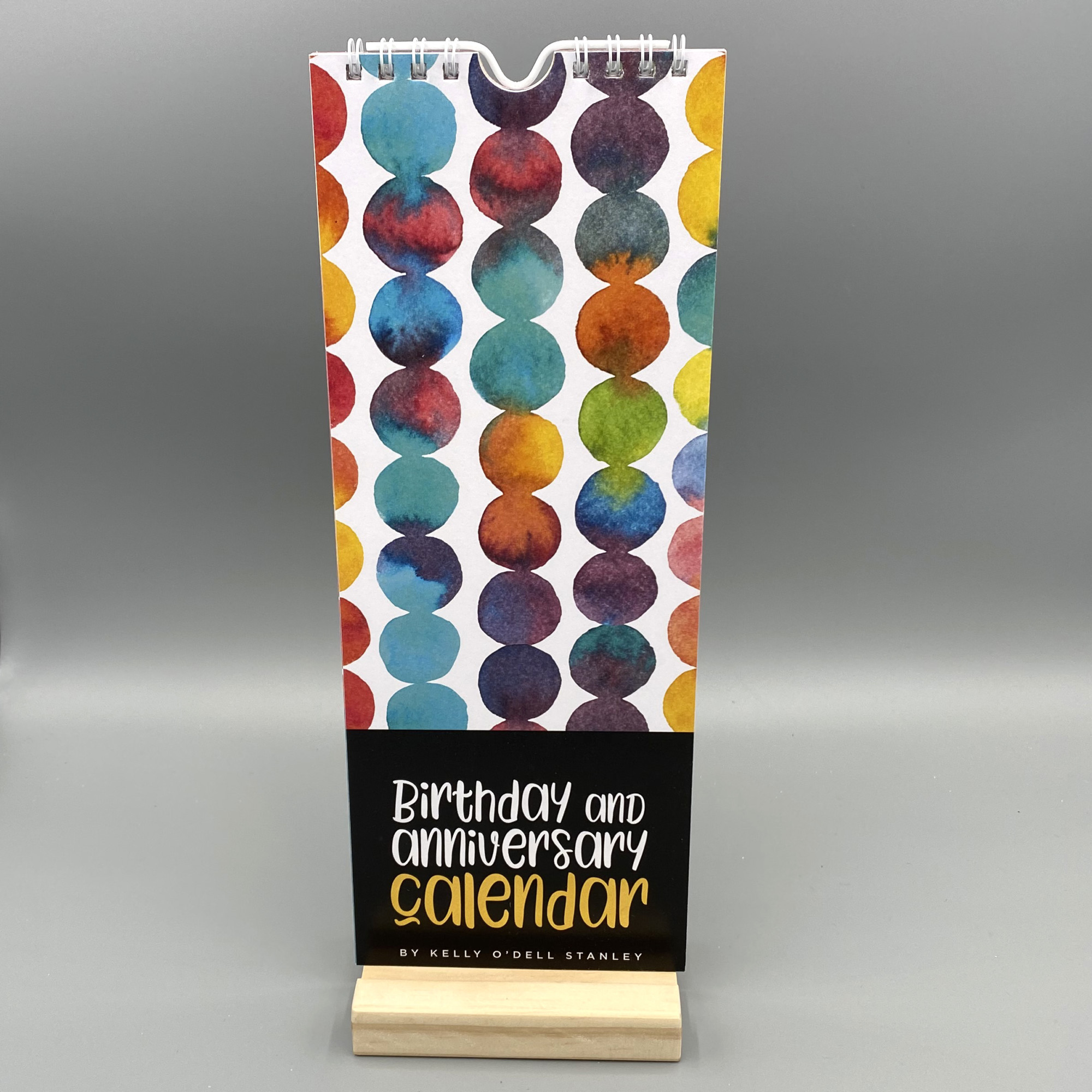 Colorful Celebrations Perpetual Birthday & Anniversary Calendar - Image 5