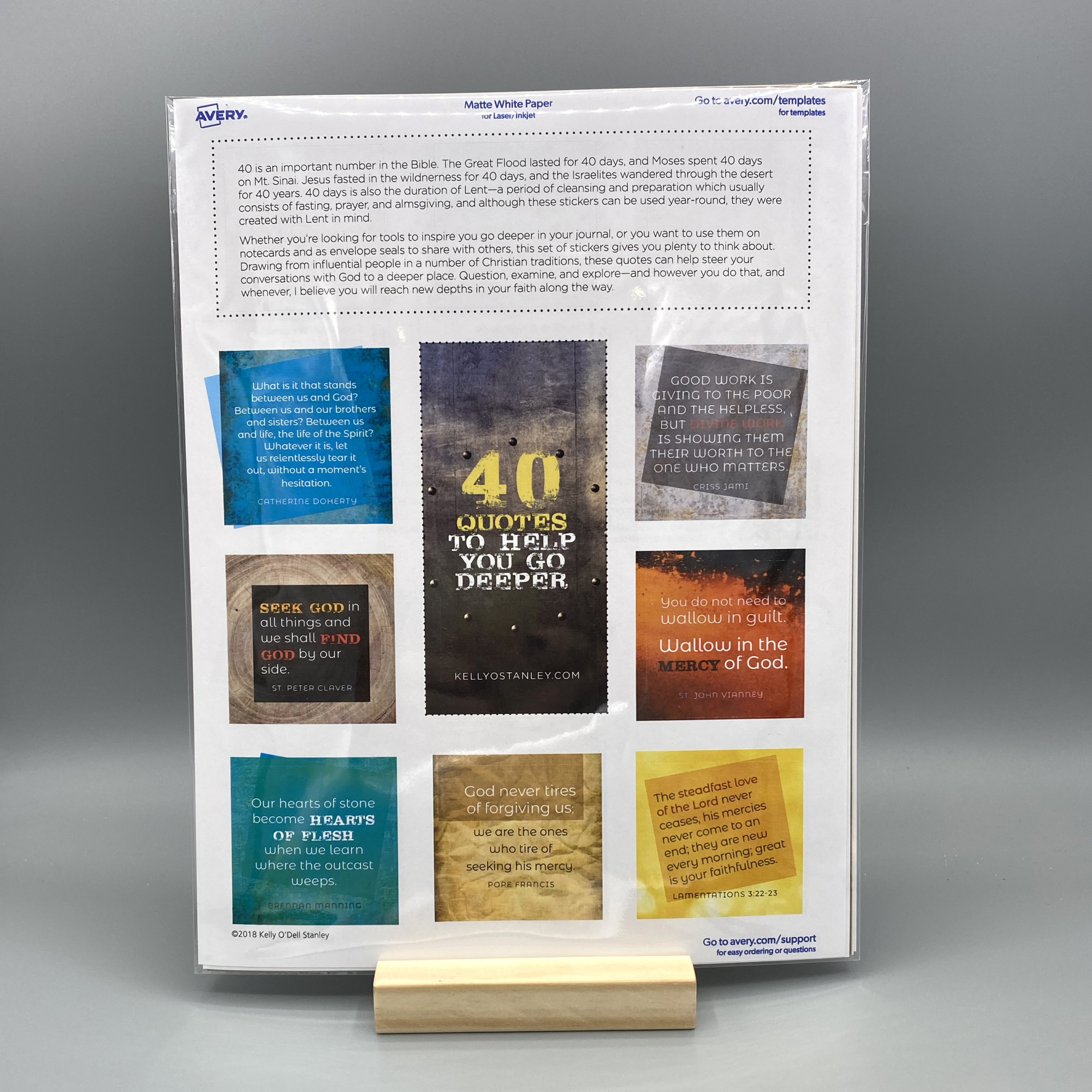 40 QUOTES stickers - Image 3