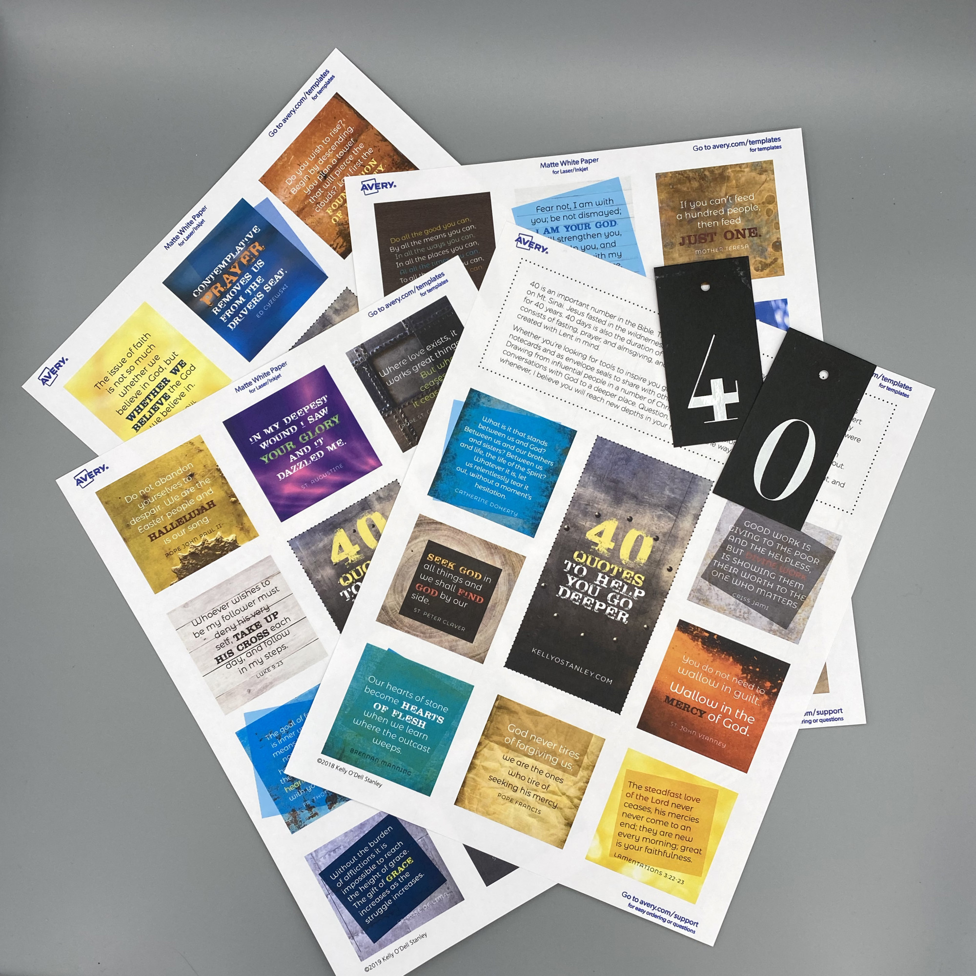 40 QUOTES stickers