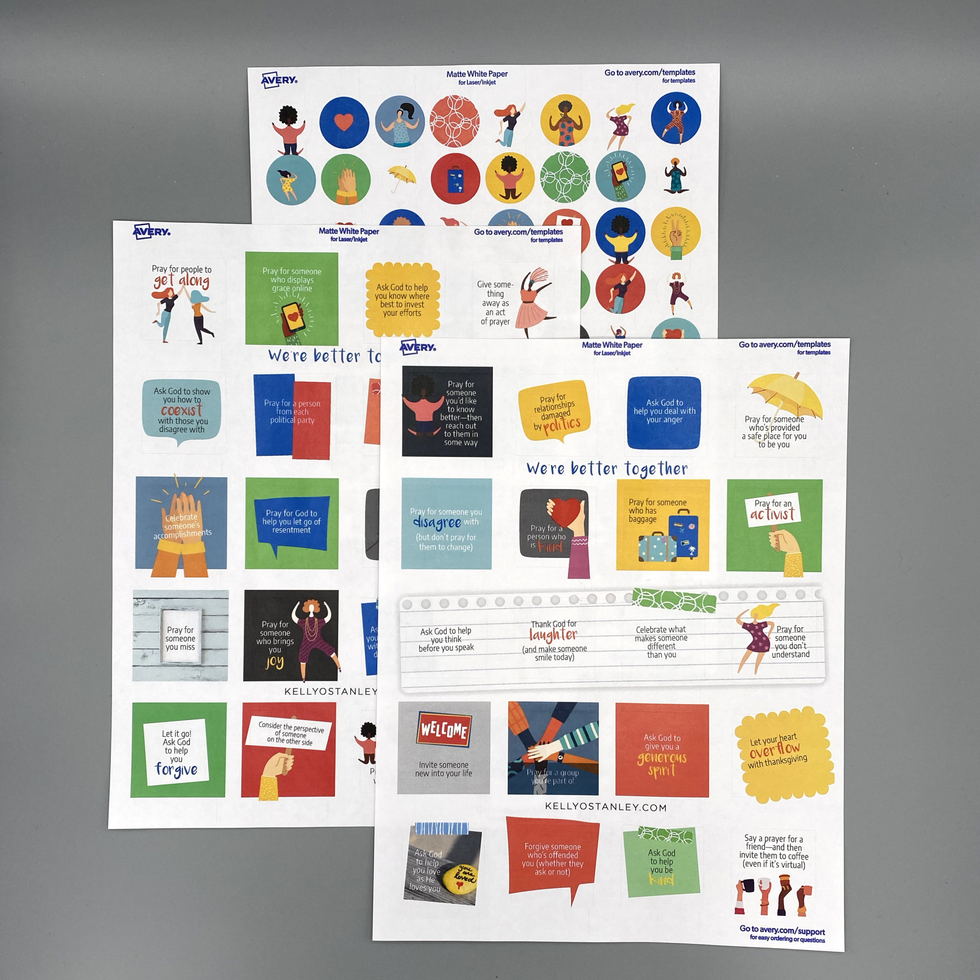 We're Better Together Sticker and Notecard Set - Image 3