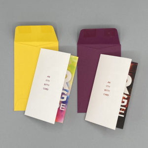 Itty Bitty Greeting Cards
