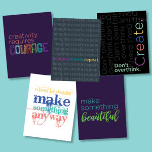 Creative Inspiration Notecards