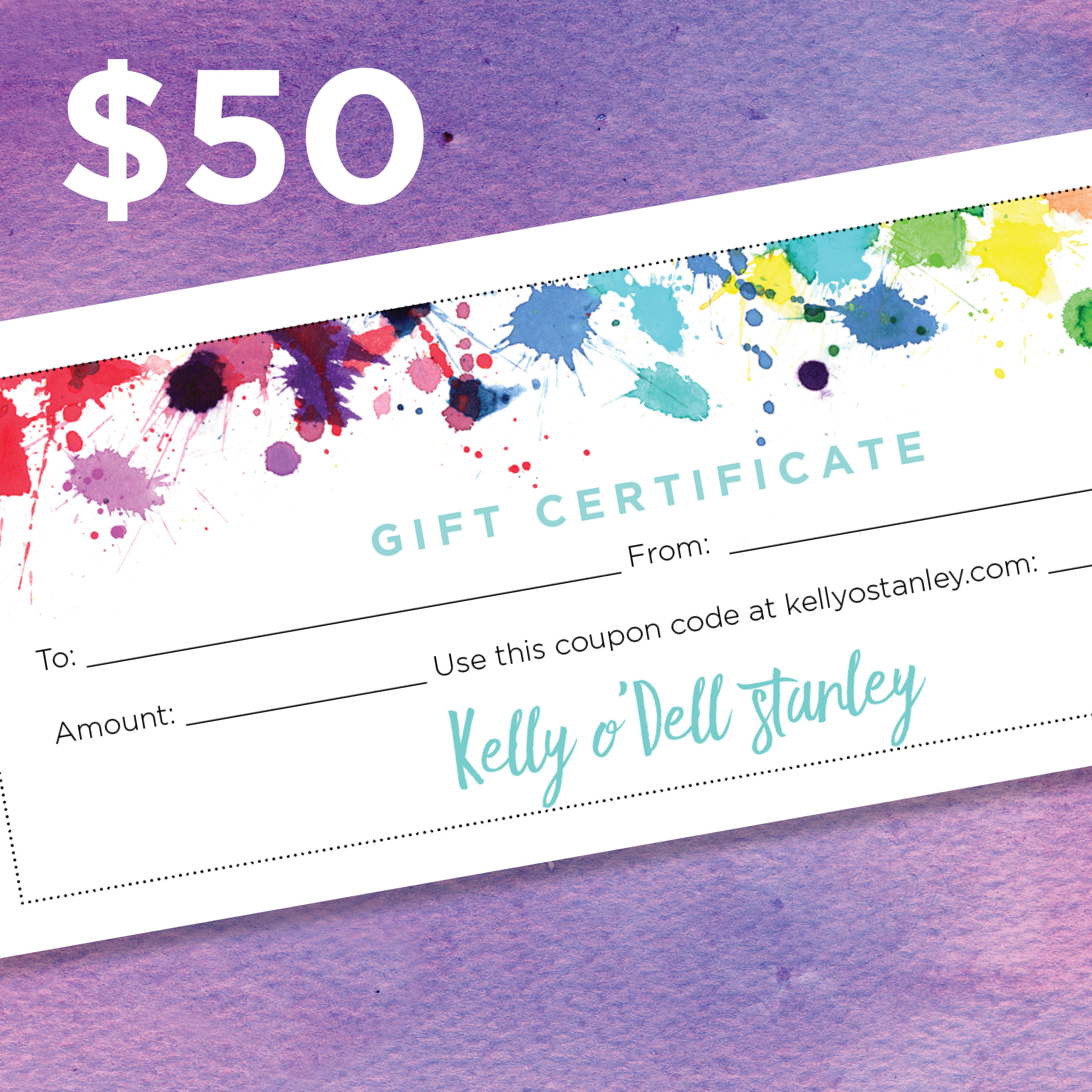 $50 Gift Certificate