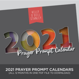 2021 Prayer Prompt Calendars [digital download]