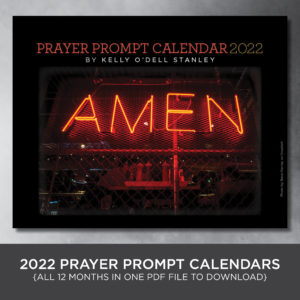 2022 Prayer Prompt Calendars [digital download]