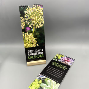 Colors of Nature Perpetual Birthday & Anniversary Calendar