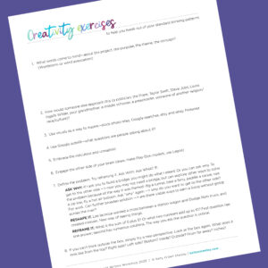 Creativity Exercises—Free Download